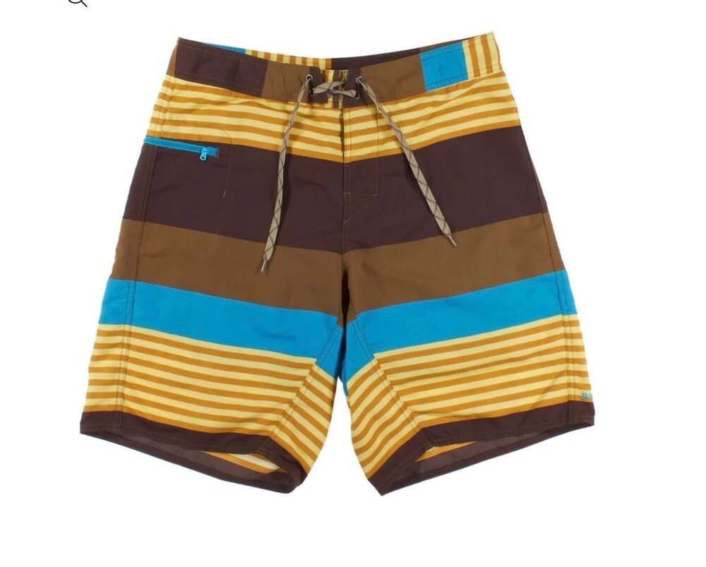 Patagonia Men's Wavefarer Board Shorts - Multicolor Striped